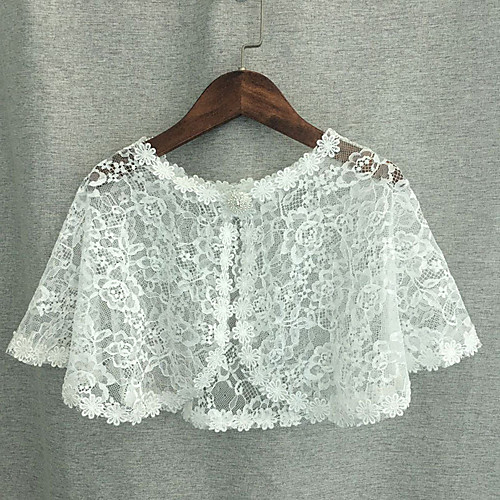 Short Sleeve Flower Style / Cute Lace Party / Evening / Birthday Shawl & Wrap / Kids' Wraps With Lace / Floral / Crystals / Rhinestones
Short Sleeve Flower Style / Cute Lace Party / Evening / Birthday Shawl & Wrap / Kids' Wraps With Lace / Floral / Crystals / Rhinestones
