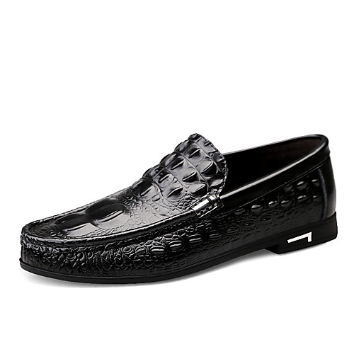 Men's Loafers & Slip-Ons Penny Loafers Business Casual Daily Office & Career Walking Shoes Leather Breathable Non-slipping Wear Proof Dark Brown White Black Fall Spring
Men's Loafers & Slip-Ons Penny Loafers Business Casual Daily Office & Career Walking Shoes Leather Breathable Non-slipping Wear Proof Dark Brown White Black Fall Spring
