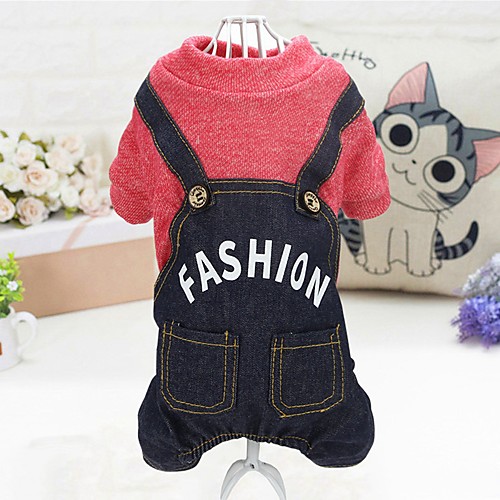 Dog Jumpsuit Puppy Clothes Letter & Number Casual / Daily Winter Dog Clothes Puppy Clothes Dog Outfits Red Blue Gray Costume Baby Small Dog for Girl and Boy Dog Cotton XS S M L XL
Dog Jumpsuit Puppy Clothes Letter & Number Casual / Daily Winter Dog Clothes Puppy Clothes Dog Outfits Red Blue Gray Costume Baby Small Dog for Girl and Boy Dog Cotton XS S M L XL