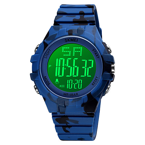 SKMEI Men's Digital Watch Digital Digital Stylish Calendar / date / day Chronograph Alarm Clock / One Year / Silicone
SKMEI Men's Digital Watch Digital Digital Stylish Calendar / date / day Chronograph Alarm Clock / One Year / Silicone