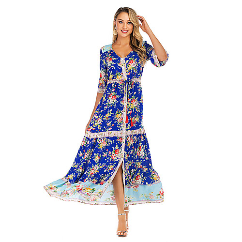 Women's Sheath Dress Short Mini Dress Blushing Pink Red Light Blue Half Sleeve Floral Patchwork Print Fall Spring V Neck Elegant Boho Holiday 2021 S M L XL XXL
Women's Sheath Dress Short Mini Dress Blushing Pink Red Light Blue Half Sleeve Floral Patchwork Print Fall Spring V Neck Elegant Boho Holiday 2021 S M L XL XXL