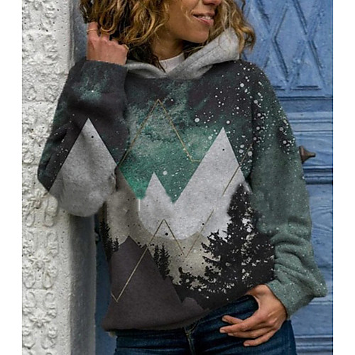 Women's Hoodie Pullover Galaxy Scenery Print Daily Weekend 3D Print Active Basic Hoodies Sweatshirts Green
Women's Hoodie Pullover Galaxy Scenery Print Daily Weekend 3D Print Active Basic Hoodies Sweatshirts Green