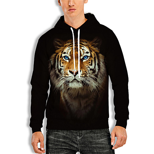 Men's Pullover Hoodie Sweatshirt 3D Animal Print Hooded Daily Holiday 3D Print 3D Print Hoodies Sweatshirts Long Sleeve Black
Men's Pullover Hoodie Sweatshirt 3D Animal Print Hooded Daily Holiday 3D Print 3D Print Hoodies Sweatshirts Long Sleeve Black