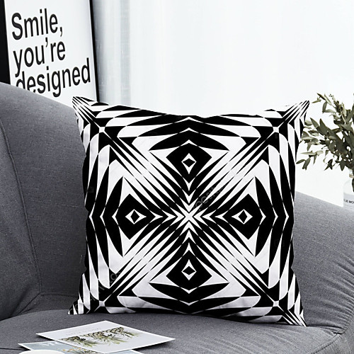 1 pcs Polyester Pillow Cover & Insert, Geometric Simple Classic Square Zipper Polyester Traditional Classic
1 pcs Polyester Pillow Cover & Insert, Geometric Simple Classic Square Zipper Polyester Traditional Classic