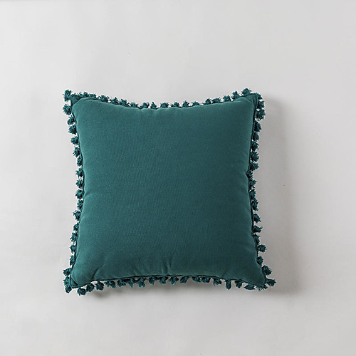 1 pcs Cotton Pillow Cover, Tassel Luxury Modern Square Zipper Traditional Classic
1 pcs Cotton Pillow Cover, Tassel Luxury Modern Square Zipper Traditional Classic