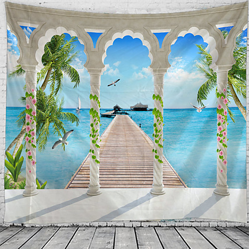 Window Landscape Wall Tapestry Art Decor Blanket Curtain Hanging Home Bedroom Living Room Decoration Sea Ocean Beach Coconut
Window Landscape Wall Tapestry Art Decor Blanket Curtain Hanging Home Bedroom Living Room Decoration Sea Ocean Beach Coconut