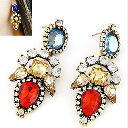 Women's Cubic Zirconia Earrings Classic Fashion Stylish Earrings Jewelry Gold For Party Evening Gift Date Festival 1 Pair
Women's Cubic Zirconia Earrings Classic Fashion Stylish Earrings Jewelry Gold For Party Evening Gift Date Festival 1 Pair