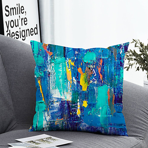 1 pcs Polyester Pillow Cover & Insert, Print Simple Classic Square Zipper Polyester Traditional Classic
1 pcs Polyester Pillow Cover & Insert, Print Simple Classic Square Zipper Polyester Traditional Classic