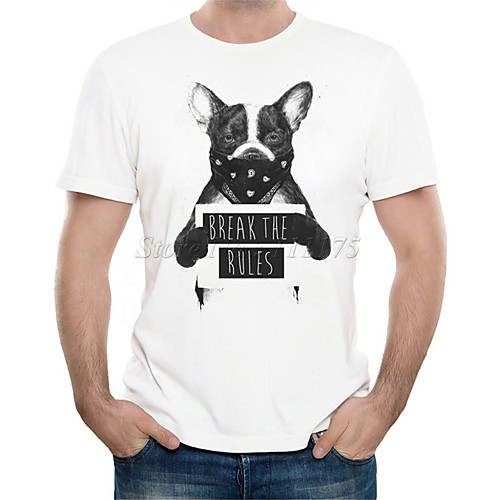 Men's Unisex Tee T shirt 3D Print Dog Graphic Animal Print Short Sleeve Daily Tops Basic Casual Designer Big and Tall Round Neck White / Summer
Men's Unisex Tee T shirt 3D Print Dog Graphic Animal Print Short Sleeve Daily Tops Basic Casual Designer Big and Tall Round Neck White / Summer