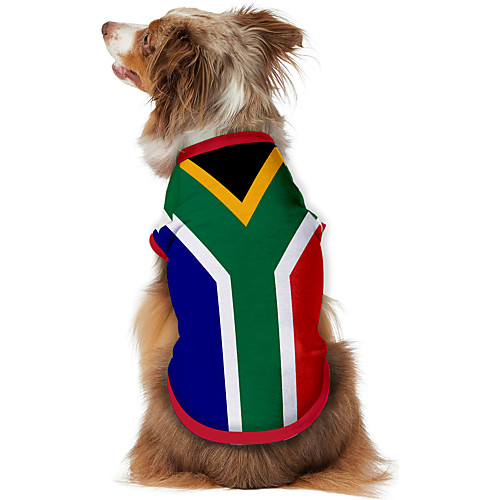 Dog Shirt / T-Shirt Vest Print Flag National Flag Fashion Cool Casual / Daily Outdoor Dog Clothes Puppy Clothes Dog Outfits Breathable Blue Costume for Girl and Boy Dog Polyster S M L XL
Dog Shirt / T-Shirt Vest Print Flag National Flag Fashion Cool Casual / Daily Outdoor Dog Clothes Puppy Clothes Dog Outfits Breathable Blue Costume for Girl and Boy Dog Polyster S M L XL