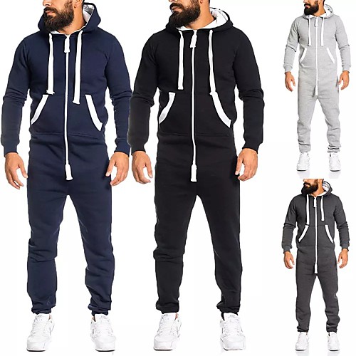 , men's athletic tracksuit - hooded zip up jacket with kangaroo pocket - active sportswear long sleeve pure color hoodie - side pockets pants for jogging men
, men's athletic tracksuit - hooded zip up jacket with kangaroo pocket - active sportswear long sleeve pure color hoodie - side pockets pants for jogging men