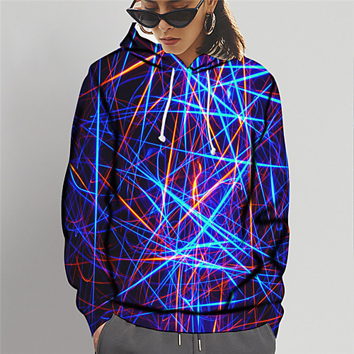 Women's Hoodie Sweatshirt Graphic Print Daily Sports 3D Print Active Cute Hoodies Sweatshirts Slim Blue
Women's Hoodie Sweatshirt Graphic Print Daily Sports 3D Print Active Cute Hoodies Sweatshirts Slim Blue