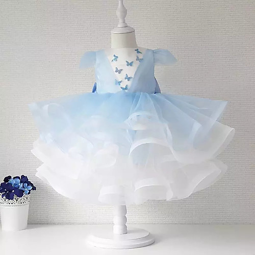 Princess Knee Length Flower Girl Dresses Party Tulle Sleeveless Jewel Neck with Tier
Princess Knee Length Flower Girl Dresses Party Tulle Sleeveless Jewel Neck with Tier
