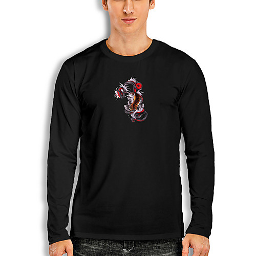 Men's T shirt 3D Print Graphic Tiger Animal Print Long Sleeve Daily Tops Basic Casual White Black Red
Men's T shirt 3D Print Graphic Tiger Animal Print Long Sleeve Daily Tops Basic Casual White Black Red