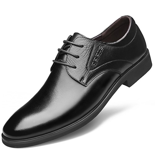 Men's Oxfords Business Daily Office & Career Walking Shoes Cowhide Breathable Non-slipping Wear Proof Black Brown Fall Spring
Men's Oxfords Business Daily Office & Career Walking Shoes Cowhide Breathable Non-slipping Wear Proof Black Brown Fall Spring