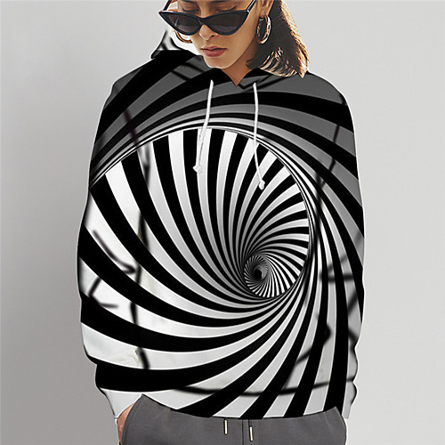 Women's Pullover Hoodie Sweatshirt Graphic 3D Print Daily Going out 3D Print Basic Hoodies Sweatshirts Black
Women's Pullover Hoodie Sweatshirt Graphic 3D Print Daily Going out 3D Print Basic Hoodies Sweatshirts Black