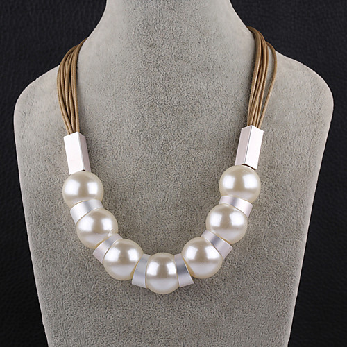 Women's Pearl Necklace Classic Flower Fashion Alloy Coffee 45 cm Necklace Jewelry 1pc For Anniversary Gift Beach Festival
Women's Pearl Necklace Classic Flower Fashion Alloy Coffee 45 cm Necklace Jewelry 1pc For Anniversary Gift Beach Festival