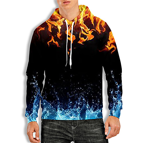 Men's Pullover Hoodie Sweatshirt Graphic 3D Print Hooded Daily 3D Print Basic Casual Hoodies Sweatshirts Long Sleeve Black
Men's Pullover Hoodie Sweatshirt Graphic 3D Print Hooded Daily 3D Print Basic Casual Hoodies Sweatshirts Long Sleeve Black