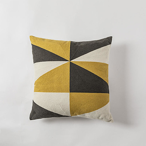 1 pcs Cotton Pillow Cover, Art Deco Color Block Luxury Modern Square Zipper Traditional Classic
1 pcs Cotton Pillow Cover, Art Deco Color Block Luxury Modern Square Zipper Traditional Classic