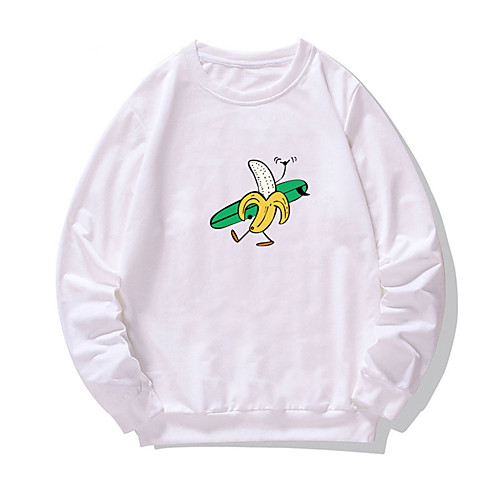 Men's Pullover Sweatshirt Fruit Print Round Neck Daily Weekend Other Prints Casual Hoodies Sweatshirts Long Sleeve Purple Khaki White
Men's Pullover Sweatshirt Fruit Print Round Neck Daily Weekend Other Prints Casual Hoodies Sweatshirts Long Sleeve Purple Khaki White
