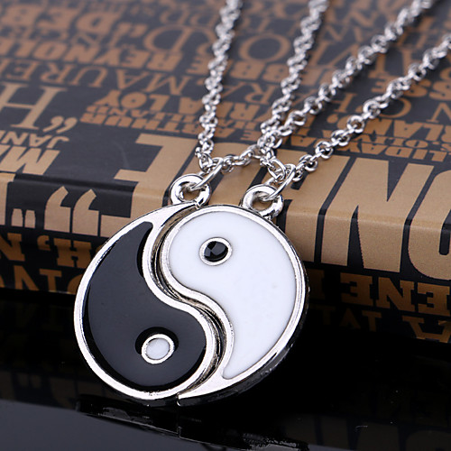 yin yang friend or couple necklace matching yin yang adjustable cord bracelet, yin yang couple pendant necklace chain for friendship boyfriend girlfriend (silver)
yin yang friend or couple necklace matching yin yang adjustable cord bracelet, yin yang couple pendant necklace chain for friendship boyfriend girlfriend (silver)