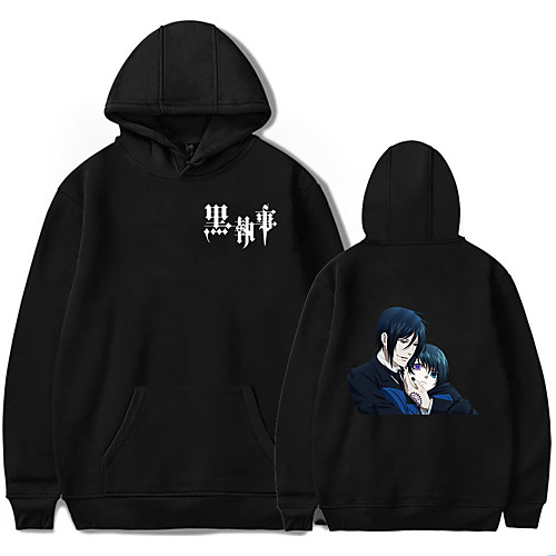 Inspired by Black Butler Sebastian Michaelis Cosplay Costume Hoodie Polyester / Cotton Blend Graphic Prints Printing Hoodie For Women's / Men's
Inspired by Black Butler Sebastian Michaelis Cosplay Costume Hoodie Polyester / Cotton Blend Graphic Prints Printing Hoodie For Women's / Men's