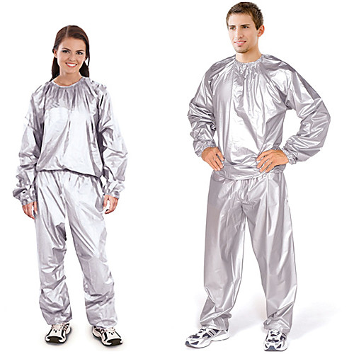 gym workout thermo 2-piece sauna detox suit - keep heat in to promote sweat (male)
gym workout thermo 2-piece sauna detox suit - keep heat in to promote sweat (male)