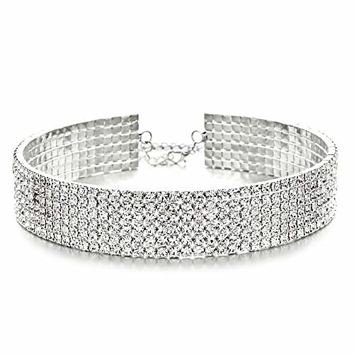 choker necklaces for women with crystal rhinestone iced out girl adjustable collar necklace jewelry accessories (geo)
choker necklaces for women with crystal rhinestone iced out girl adjustable collar necklace jewelry accessories (geo)