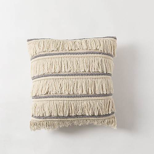 1 pcs Cotton Faux Linen Pillow Cover, Tassel Luxury Modern Square Zipper Traditional Classic
1 pcs Cotton Faux Linen Pillow Cover, Tassel Luxury Modern Square Zipper Traditional Classic