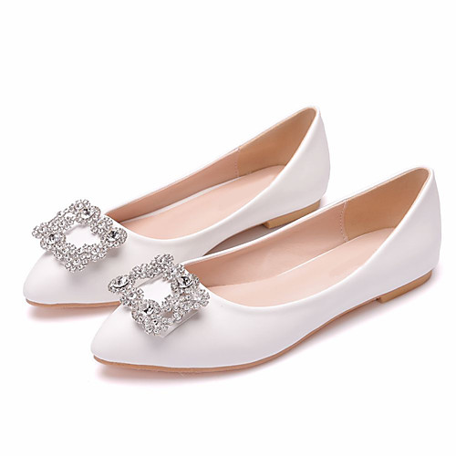 Women's Flats Flat Heel Pointed Toe Vintage Sexy Minimalism Party & Evening Office & Career PU Crystal Rivet Sparkling Glitter Solid Colored Red Silver
Women's Flats Flat Heel Pointed Toe Vintage Sexy Minimalism Party & Evening Office & Career PU Crystal Rivet Sparkling Glitter Solid Colored Red Silver
