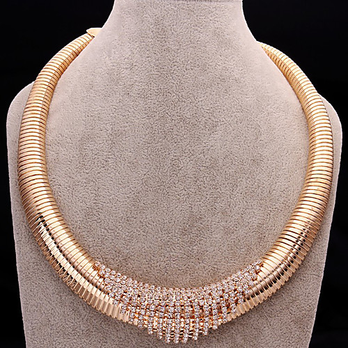 Women's Cubic Zirconia Choker Necklace Classic Flower Fashion Alloy Silver Gold Black 45 cm Necklace Jewelry 1pc For Anniversary Party Evening Gift Festival
Women's Cubic Zirconia Choker Necklace Classic Flower Fashion Alloy Silver Gold Black 45 cm Necklace Jewelry 1pc For Anniversary Party Evening Gift Festival