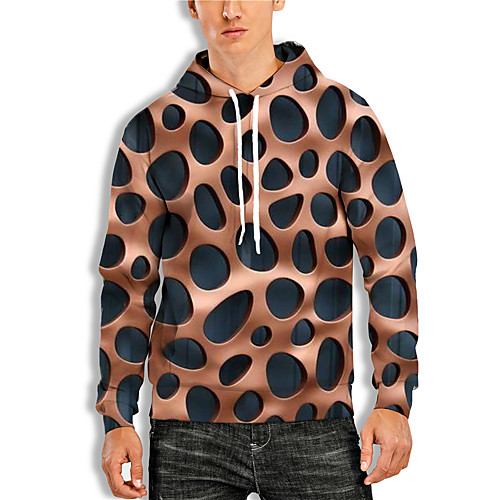 Men's Pullover Hoodie Sweatshirt Graphic 3D Print Hooded Daily 3D Print Basic Casual Hoodies Sweatshirts Long Sleeve Brown
Men's Pullover Hoodie Sweatshirt Graphic 3D Print Hooded Daily 3D Print Basic Casual Hoodies Sweatshirts Long Sleeve Brown