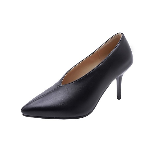 Women's Wedding Shoes Stiletto Heel Pointed Toe Wedding Pumps Wedding Daily PU Synthetics Almond Black Red
Women's Wedding Shoes Stiletto Heel Pointed Toe Wedding Pumps Wedding Daily PU Synthetics Almond Black Red