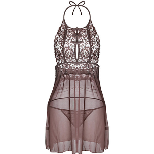 Women's Backless Lace Hole Super Sexy Suits Nightwear Solid Colored Light Brown / Black One-Size / Deep V
Women's Backless Lace Hole Super Sexy Suits Nightwear Solid Colored Light Brown / Black One-Size / Deep V