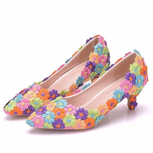 Women's Wedding Shoes Pumps Pointed Toe Wedding Pumps Business Sexy Minimalism Party & Evening Office & Career PU Pearl Satin Flower Lace Solid Colored Color Block White Rainbow
Women's Wedding Shoes Pumps Pointed Toe Wedding Pumps Business Sexy Minimalism Party & Evening Office & Career PU Pearl Satin Flower Lace Solid Colored Color Block White Rainbow