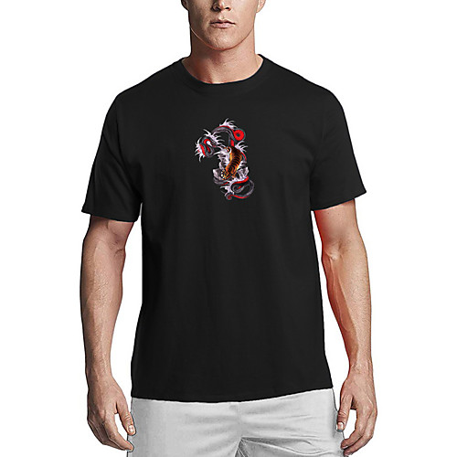 Men's T shirt 3D Print Graphic Tiger Animal Print Short Sleeve Daily Tops Basic Casual White Black Red
Men's T shirt 3D Print Graphic Tiger Animal Print Short Sleeve Daily Tops Basic Casual White Black Red