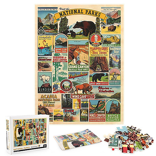 1000 pieces jigsaw puzzle thickened wild animal national park puzzle scenery children's educational toys
1000 pieces jigsaw puzzle thickened wild animal national park puzzle scenery children's educational toys