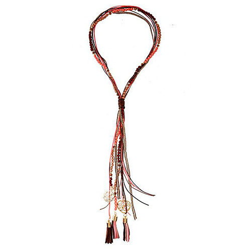 Women's Necklace Tassel Flower Fashion Cord Alloy Blue Red 50 cm Necklace Jewelry 1pc For Street Gift Birthday Party Festival
Women's Necklace Tassel Flower Fashion Cord Alloy Blue Red 50 cm Necklace Jewelry 1pc For Street Gift Birthday Party Festival