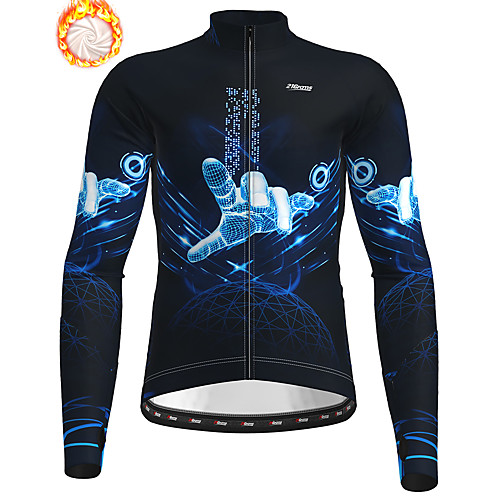 21Grams Men's Long Sleeve Cycling Jacket Winter Fleece Dark Navy Bike Jacket Top Mountain Bike MTB Road Bike Cycling Thermal Warm Fleece Lining Breathable Sports Clothing Apparel / Stretchy
21Grams Men's Long Sleeve Cycling Jacket Winter Fleece Dark Navy Bike Jacket Top Mountain Bike MTB Road Bike Cycling Thermal Warm Fleece Lining Breathable Sports Clothing Apparel / Stretchy