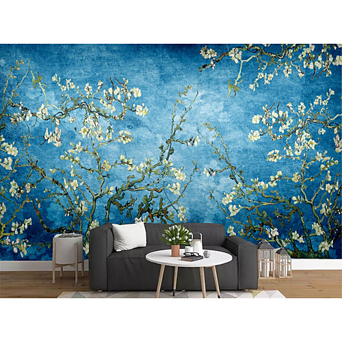 Mural Wallpaper Wall Sticker Covering Print Peel and Stick Removable Blue Floral Flower Canvas Home Décor
Mural Wallpaper Wall Sticker Covering Print Peel and Stick Removable Blue Floral Flower Canvas Home Décor