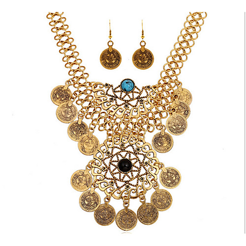 Women's Turquoise Jewelry Set Classic Flower Fashion Earrings Jewelry Gold For Anniversary Street Gift Festival 1 set
Women's Turquoise Jewelry Set Classic Flower Fashion Earrings Jewelry Gold For Anniversary Street Gift Festival 1 set
