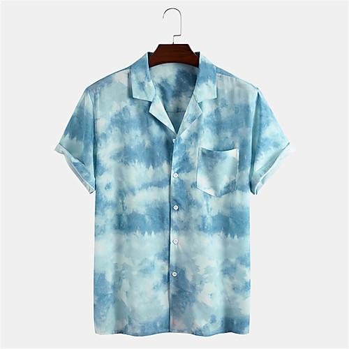 Men's Shirt Other Prints Graffiti Button-Down Print Short Sleeve Daily Tops Casual Blue / Summer
Men's Shirt Other Prints Graffiti Button-Down Print Short Sleeve Daily Tops Casual Blue / Summer