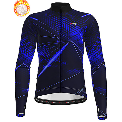 21Grams Men's Long Sleeve Cycling Jacket Winter Fleece Dark Blue Bike Jacket Top Mountain Bike MTB Road Bike Cycling Thermal Warm Fleece Lining Breathable Sports Clothing Apparel / Stretchy
21Grams Men's Long Sleeve Cycling Jacket Winter Fleece Dark Blue Bike Jacket Top Mountain Bike MTB Road Bike Cycling Thermal Warm Fleece Lining Breathable Sports Clothing Apparel / Stretchy