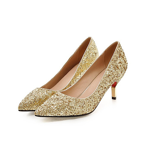 Women's Heels Glitter Crystal Sequined Jeweled Low Heel Daily Denim White Black Gold
Women's Heels Glitter Crystal Sequined Jeweled Low Heel Daily Denim White Black Gold