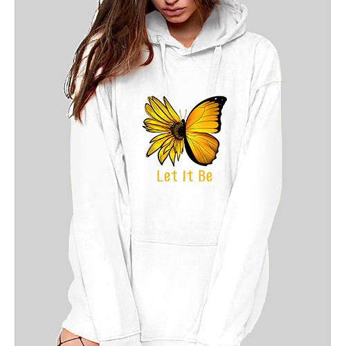 Women's Pullover Sweatshirt Graphic Butterfly 3D Print Daily 3D Print Basic Casual Hoodies Sweatshirts Blue White Black
Women's Pullover Sweatshirt Graphic Butterfly 3D Print Daily 3D Print Basic Casual Hoodies Sweatshirts Blue White Black