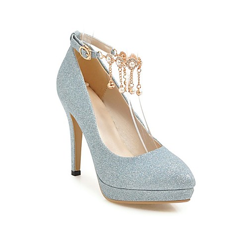 Women's Wedding Shoes Stiletto Heel Pointed Toe Wedding Pumps Wedding Daily PU Synthetics Blue Pink Gold
Women's Wedding Shoes Stiletto Heel Pointed Toe Wedding Pumps Wedding Daily PU Synthetics Blue Pink Gold