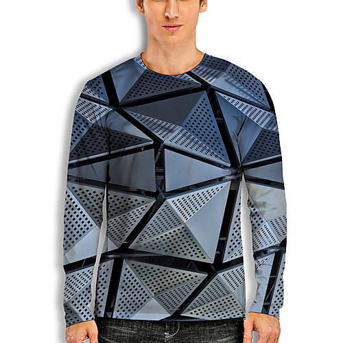 Men's T shirt 3D Print Graphic 3D Print Long Sleeve Casual Tops Cartoon Classic Blue
Men's T shirt 3D Print Graphic 3D Print Long Sleeve Casual Tops Cartoon Classic Blue
