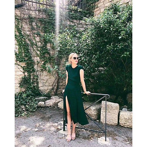 Sheath / Column Beautiful Back Minimalist Holiday Party Wear Dress Jewel Neck Sleeveless Ankle Length Chiffon with Sleek Split 2021
Sheath / Column Beautiful Back Minimalist Holiday Party Wear Dress Jewel Neck Sleeveless Ankle Length Chiffon with Sleek Split 2021