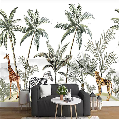 Nursery Mural Wallpaper Wall Sticker Covering Print Peel and Stick Removable Tropical Palm Cartoon Animal Home Décor Vinyl PVC
Nursery Mural Wallpaper Wall Sticker Covering Print Peel and Stick Removable Tropical Palm Cartoon Animal Home Décor Vinyl PVC