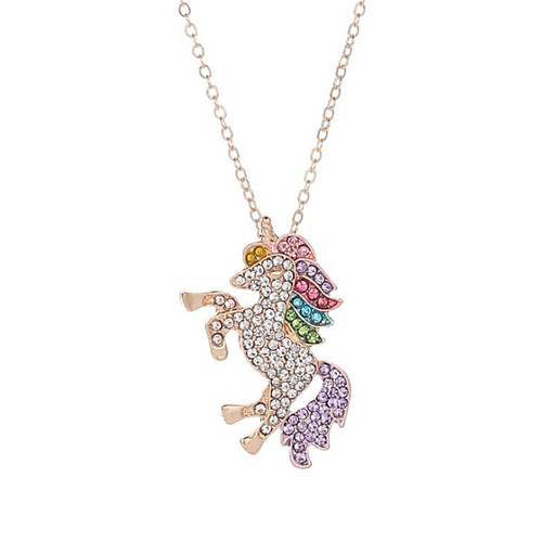 Women's Cubic Zirconia Pendant Necklace Classic Horse Flower Fashion Alloy Purple Silver Gold White 49 cm Necklace Jewelry 1pc For Anniversary Party Evening Gift Festival
Women's Cubic Zirconia Pendant Necklace Classic Horse Flower Fashion Alloy Purple Silver Gold White 49 cm Necklace Jewelry 1pc For Anniversary Party Evening Gift Festival